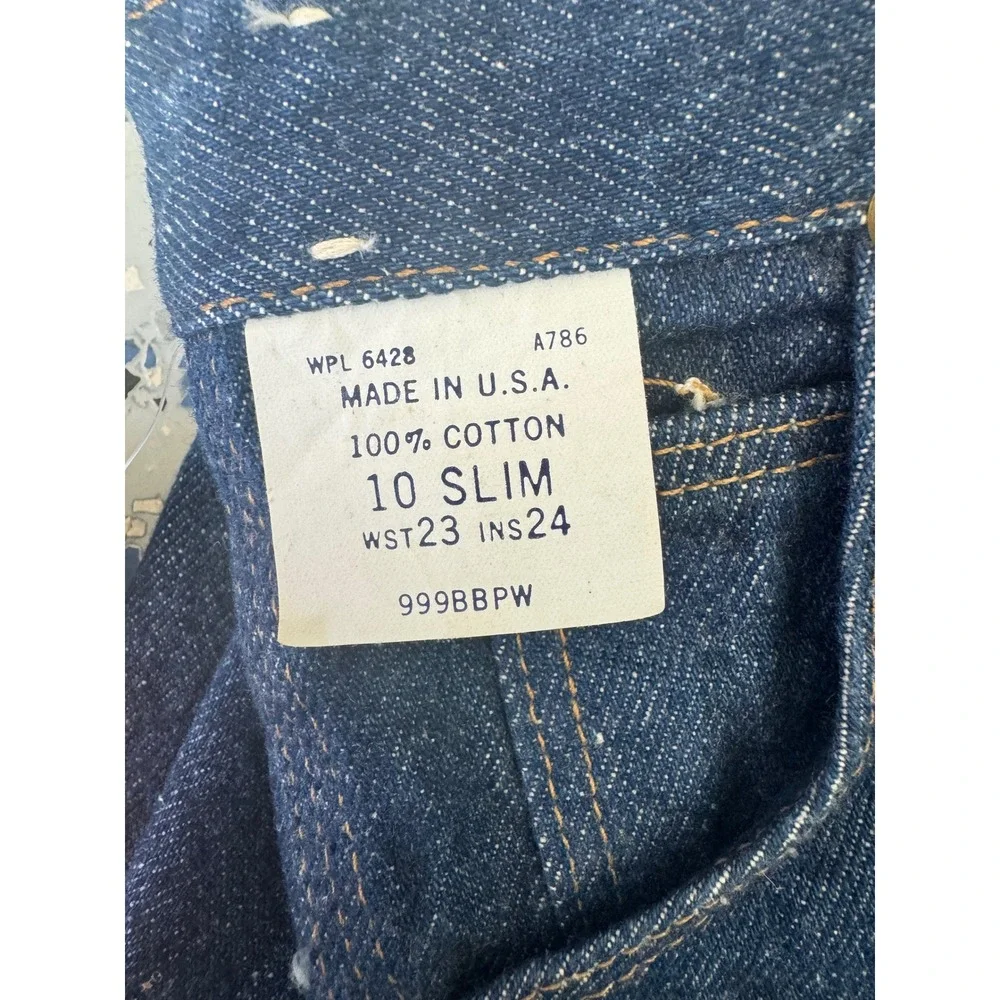 (2) Wrangler American Boys Jeans, Size 10 Slim, New With Tags,‎ Made in USA - Picture 5 of 5